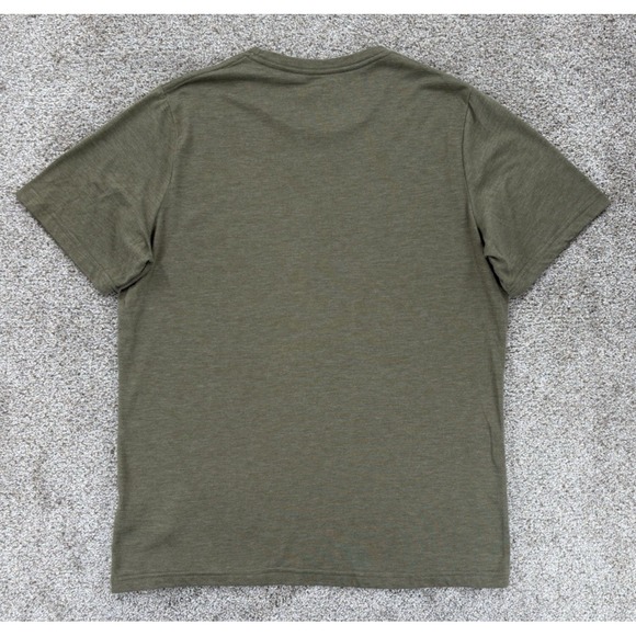 CRAFT SPARTAN Performance Tee Mens Size XL Army Green Athletic Fit Run Bike Race - Picture 3 of 8